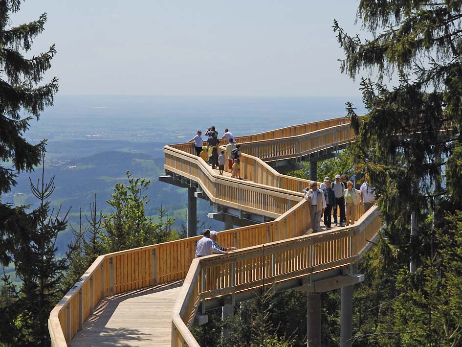 Waldwipfelweg St. Englmar Ausflugsziel St. Englmar Waldwipfelweg